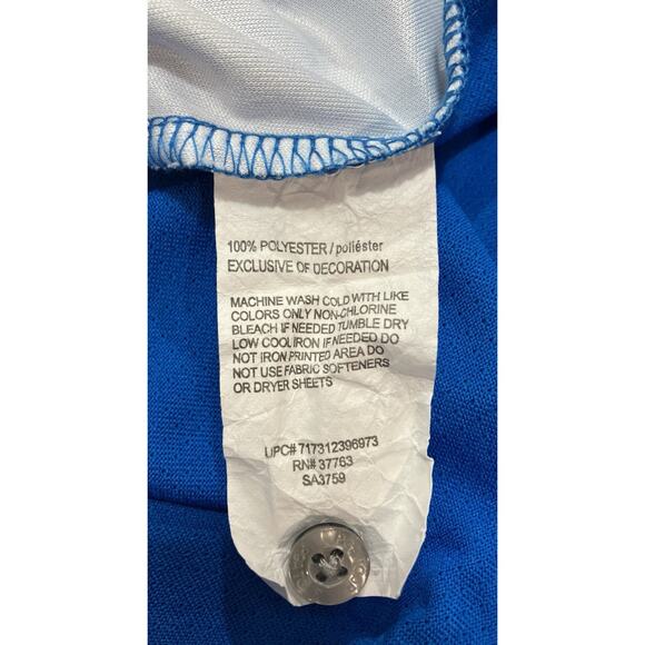 PGA Tour Air Flux Blue Polo Shirt Men’s Size L - Picture 5 of 5